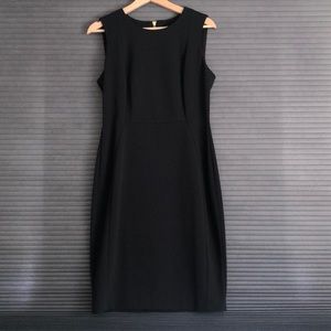 Calvin Klein black sheath dress